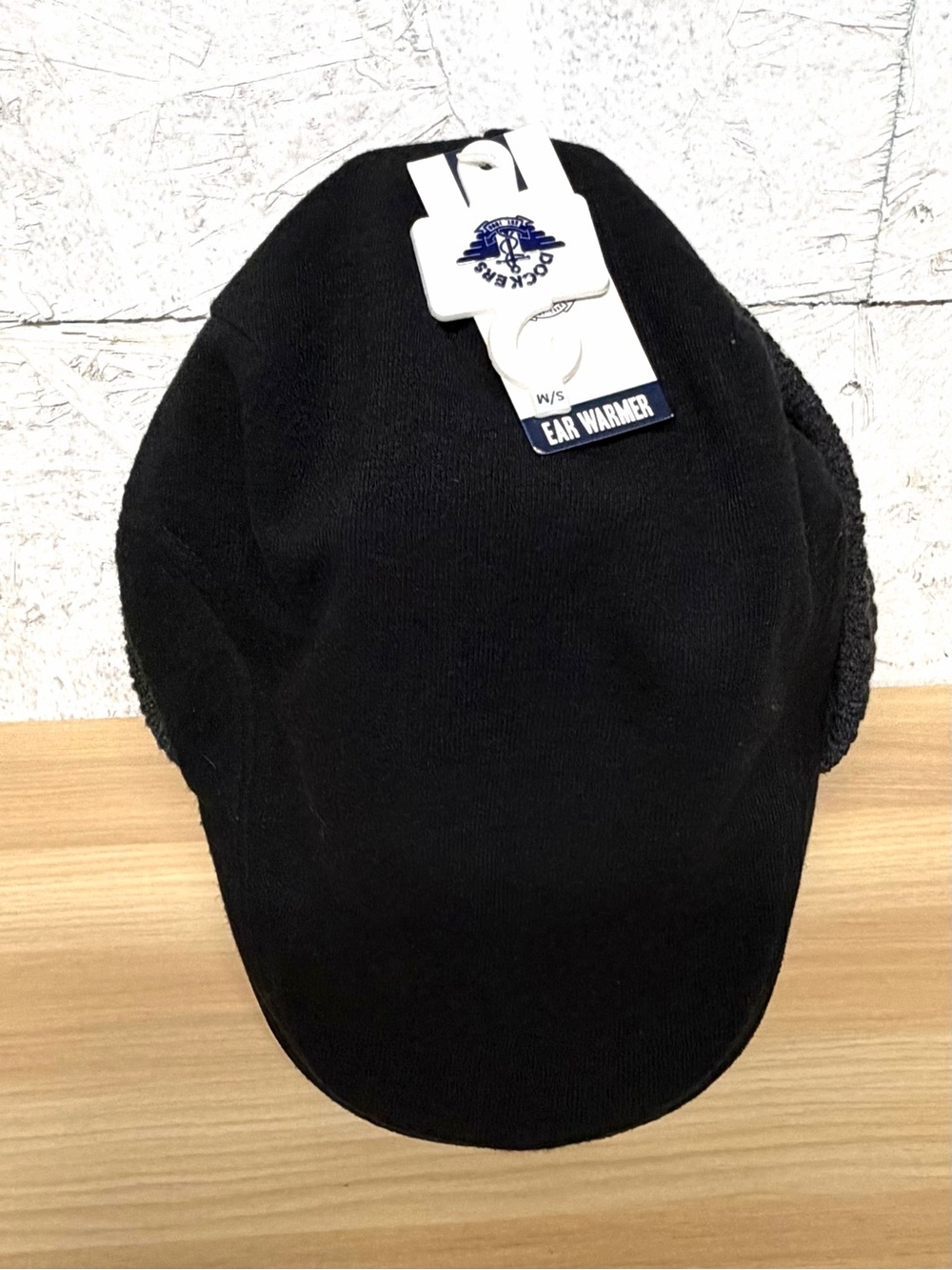Dockers Black Ear Warmer Cap